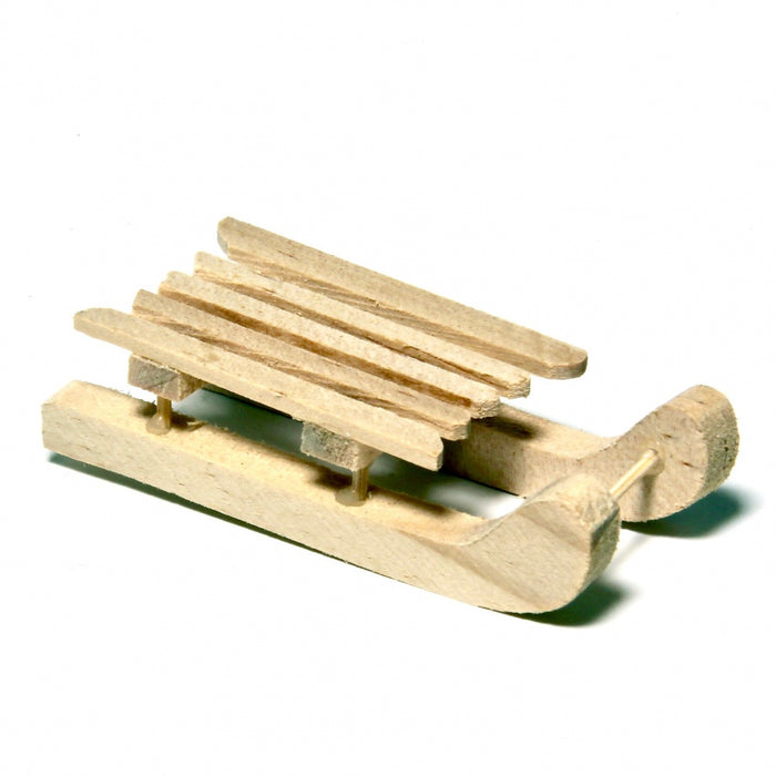 Sled, made of wood, 6 cm, 1 pc