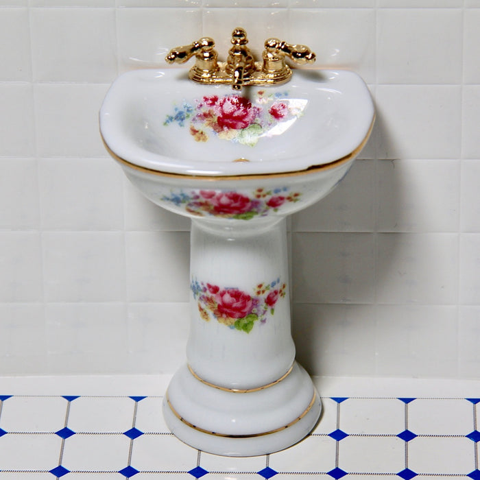 Washbasin, Dresden Rose