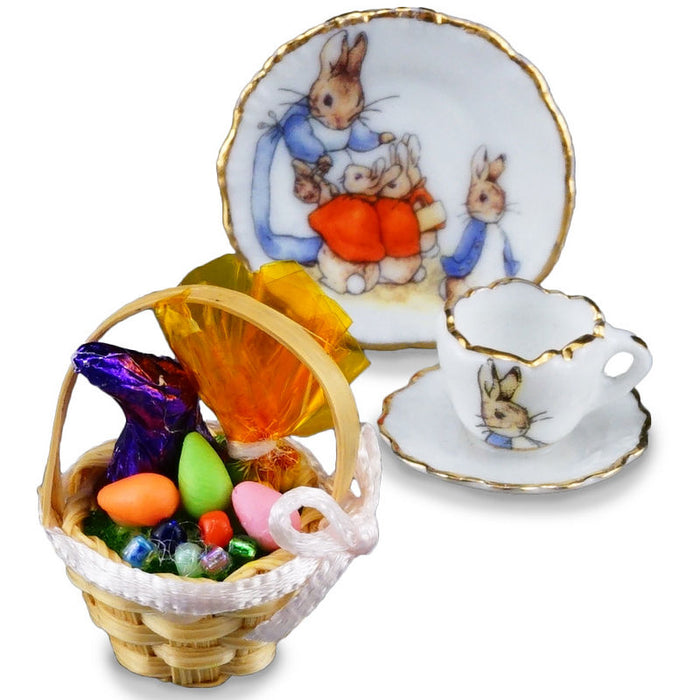 Easter, dishes and decorations