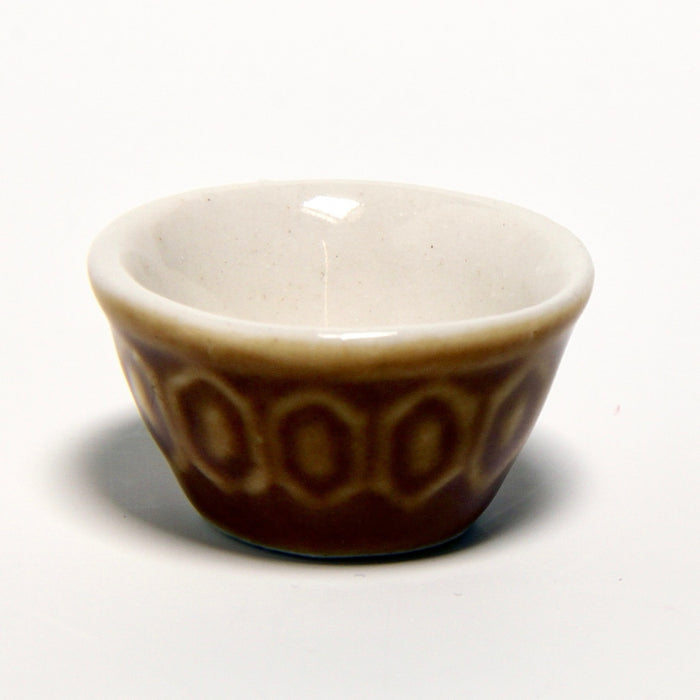 Bowl, brown, ceramics