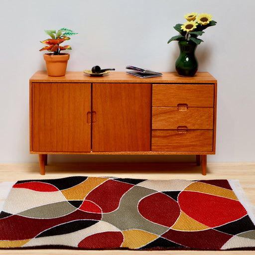 vintage sisustus nukkekodissa.