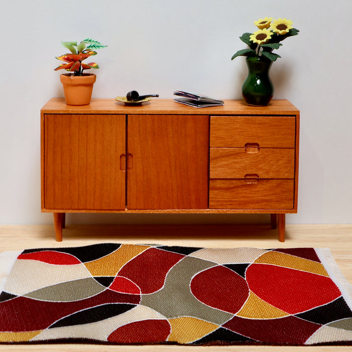 vintage sisustus nukkekodissa.