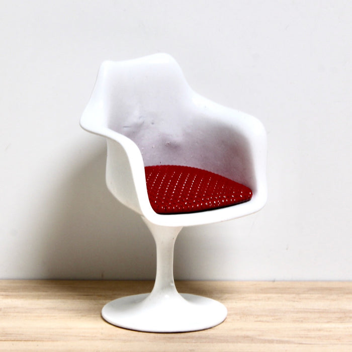 Tulip chair with armrests, small