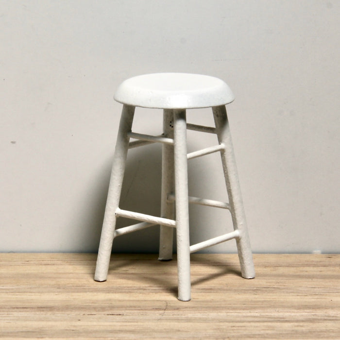 Stool, white