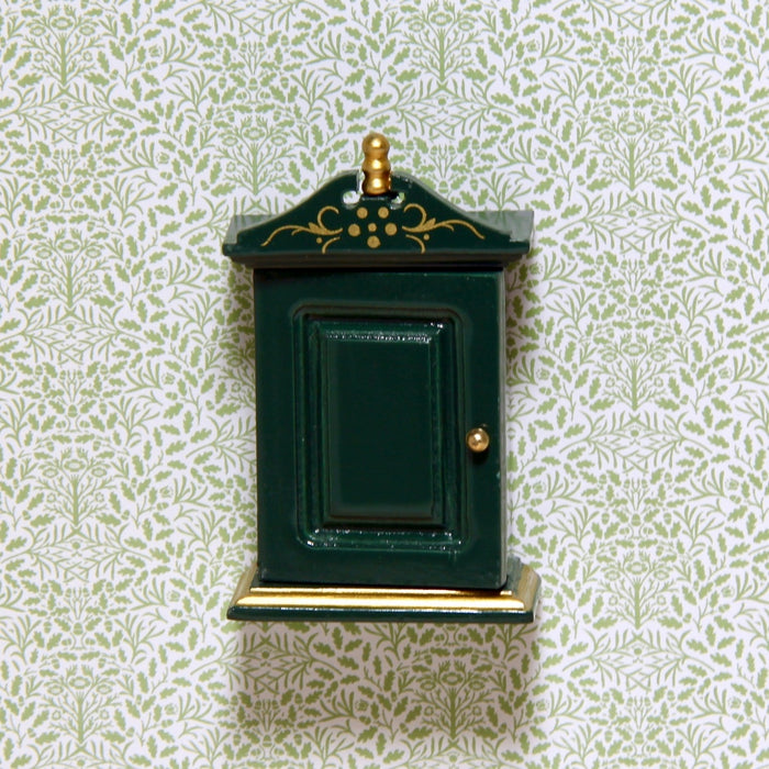 Wall cabinet, green, small